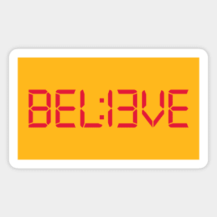 Mahomes 13 Seconds Believe Magnet